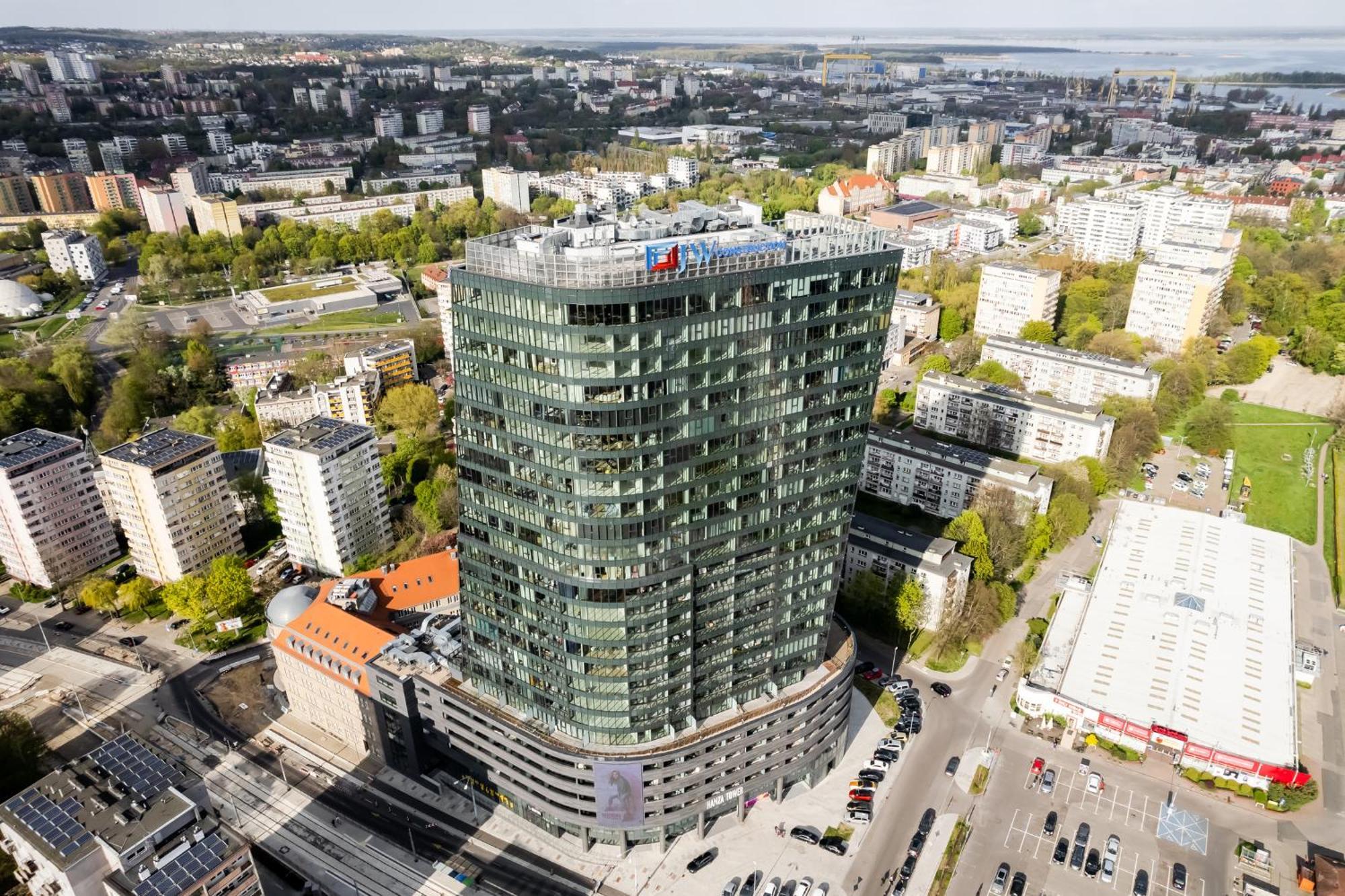 Hanza Tower Apartment No 628 - 6Th Floor, Balcony, Swimming Pool Szczecin Exterior foto